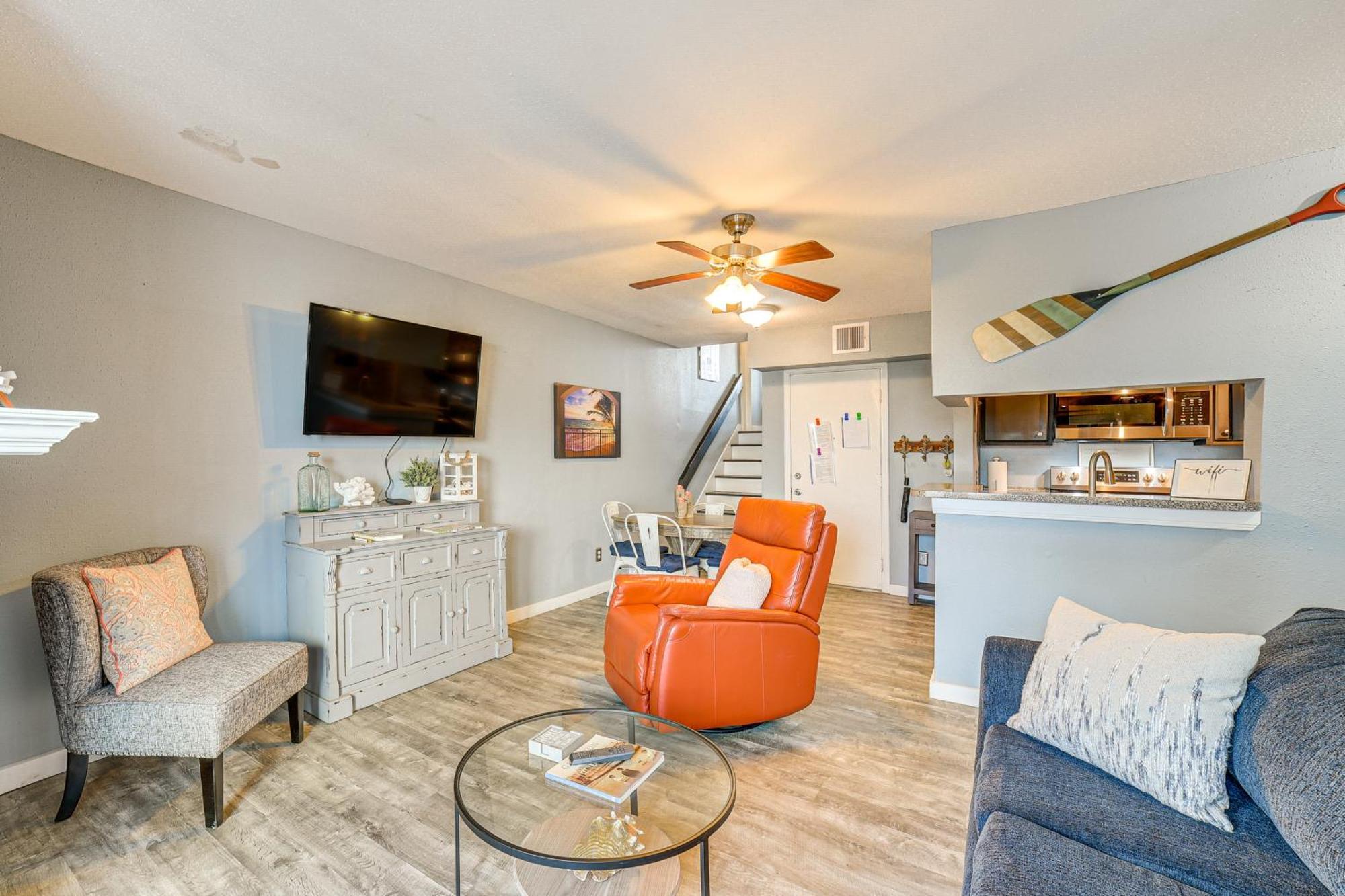 Relaxing Galveston Condo, Quarter Mile To Seawall! Exterior photo